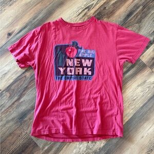 Wright & Ditson Red New York Graphic Tee